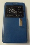 ZTE Blade A450 Leather Flip Case with Window (Blue) (OEM) ZTE Blade A450 Leather Flip Case with Window (Blue) (OEM)