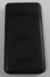 Σκληρή Θήκη Πίσω Κάλυμμα Elastic Universal Με Stand για Smartphones 5 έως 5.5 ίντσες Μαύρη (OEM)