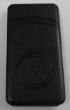 Σκληρή Θήκη Πίσω Κάλυμμα Elastic Universal Με Stand για Smartphones 5.5 έως 6 ίντσες Μαύρη (OEM)