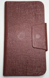 Θήκη Universal Flip Book Small για Κινητά Τηλέφωνα Από 3.5'' εως 4 '' Περιστρεφόμενη GEL Καφέ (OEM) Θήκη Universal Flip Book Small για Κινητά Τηλέφωνα Από 3.5'' εως 4 '' Περιστρεφόμενη GEL Καφέ (OEM)