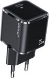 USAMS φορτιστής τοίχου T42, USB Τype-C, Super Si, PD QC 3, 25W, μαύρος | CC140TC01 USAMS φορτιστής τοίχου T42, USB Τype-C, Super Si, PD QC 3, 25W, μαύρος | CC140TC01