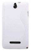 Sony Xperia E / dual Θήκη Σιλικόνης TPU S-line - Άσπρο Sony Xperia E / dual Θήκη Σιλικόνης TPU S-line - Άσπρο