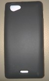 Θήκη για Sony Xperia J ST26I Flat black (OEM) Θήκη για Sony Xperia J ST26I Flat black (OEM)