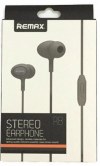 REMAX STEREO EARPHONE ΜΑΥΡΑ REMAX STEREO EARPHONE ΜΑΥΡΑ