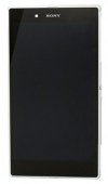 Sony XL39h Xperia Z Ultra Complete LCD with Digitizer and Frame in White Sony XL39h Xperia Z Ultra Complete LCD with Digitizer and Frame in White