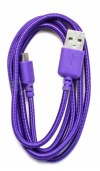 Καλώδιο σύνδεσης Κορδόνι Ancus USB σε Micro USB Μώβ Καλώδιο σύνδεσης Κορδόνι Ancus USB σε Micro USB Μώβ