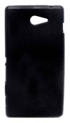 Θήκη TPU Gel Sony για Xperia M2 D2303 Μαύρη (Ancus)