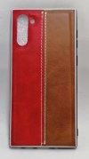 Back Cover Case for Samsung Note 10 Red+Brown (OEM) Back Cover Case for Samsung Note 10 Red+Brown (OEM)