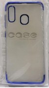 Λεπτη Θήκη TPU για Samsung Galaxy A20 / A30 Διαφανες με μπλε περιγραμμα (oem) Λεπτη Θήκη TPU για Samsung Galaxy A20 / A30 Διαφανες με μπλε περιγραμμα (oem)