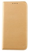 Μαγνητική θήκη πορτοφόλι για Huawei P Smart 2018 5.65" Χρυσή Μαγνητική θήκη πορτοφόλι για Huawei P Smart 2018 5.65" Χρυσή