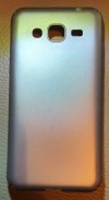 Θήκη TPU silver hard cover για Samsung Galaxy J3 (OEM) Θήκη TPU silver hard cover για Samsung Galaxy J3 (OEM)
