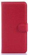 ZTE Blade A460 Leather Wallet Case with Plastic Back Cover (Red) (OEM) ZTE Blade A460 Leather Wallet Case with Plastic Back Cover (Red) (OEM)