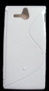 Silicone S-Line TPU Gel Case for Sony Xperia U White Silicone S-Line TPU Gel Case for Sony Xperia U White