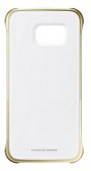 Samsung Galaxy S6 Edge Plus- Θήκη Faceplate Samsung Clear CoverΔιάφανο - Χρυσό (Samsung) Samsung Galaxy S6 Edge Plus- Θήκη Faceplate Samsung Clear CoverΔιάφανο - Χρυσό (Samsung)