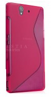 Sony Xperia Z Θήκη Σιλικόνης TPU S-line - Λαμπερό Ροζ Sony Xperia Z Θήκη Σιλικόνης TPU S-line - Λαμπερό Ροζ