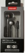 Ακουστικα Maxell METALLIX HANDSFREE ES200 Ασημί Ακουστικα Maxell METALLIX HANDSFREE ES200 Ασημί
