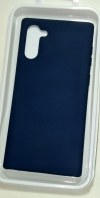 Silicone Cover for Samsung Galaxy Note 10 Dark Blue Silicone Cover for Samsung Galaxy Note 10 Dark Blue