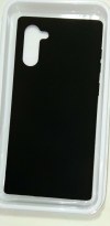 Silicone Cover for Samsung Galaxy Note 10 Black Silicone Cover for Samsung Galaxy Note 10 Black