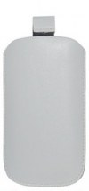 Προστατευτική Δερμάτινη Θήκη Smart Case XL Συμβατή Με Πολλά Κινητά Τηλέφωνα Άσπρο Προστατευτική Δερμάτινη Θήκη Smart Case XL Συμβατή Με Πολλά Κινητά Τηλέφωνα Άσπρο