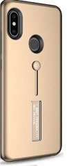 Σκληρή Θήκη Σιλικόνης με Stand Kickstand Case New Generation I Want Personality Not Trivial για Xiaomi Mi A2- Χρυσό Σκληρή Θήκη Σιλικόνης με Stand Kickstand Case New Generation I Want Personality Not Trivial για Xiaomi Mi A2- Χρυσό