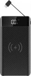 V-TAC VT-3508 Built In Micro Usb Cable 20000mAh Black V-TAC VT-3508 Built In Micro Usb Cable 20000mAh Black