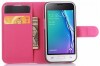 Samsung Galaxy J3 2016 J320F Δερμάτινη Stand θήκη Πορτοφόλι Με Πίσω Κάλυμμα Σιλικόνης Φούξια OEM Samsung Galaxy J3 2016 J320F Δερμάτινη Stand θήκη Πορτοφόλι Με Πίσω Κάλυμμα Σιλικόνης Φούξια OEM