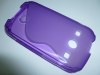 Samsung Galaxy Xcover 2 S7710 Silicone Case TPU S-Line Purple Samsung Galaxy Xcover 2 S7710 Silicone Case TPU S-Line Purple