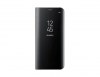 Clear view standing cover for Samsung Galaxy A10 black Clear view standing cover for Samsung Galaxy A10 black