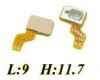 Κουμπί ON/OFF & Έντασης Ήχου Μήκος 9mm Ύψος 11.70mm (BULK) (OEM)