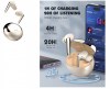 LDNIO earphones με θήκη φόρτισης T01, True Wireless, HiFi, Φ10mm, χρυσά LDNIO earphones με θήκη φόρτισης T01, True Wireless, HiFi, Φ10mm, χρυσά