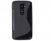 LG Optimus G2 D802 Silicone Case TPU S-Line Black LG Optimus G2 D802 Silicone Case TPU S-Line Black