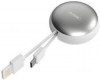 WK πτυσσόμενο USB 2 καλώδιο USB micro/ iphone - USB-A αρσενικό άσπρο-ασημί (WDC-063) (OEM) WK πτυσσόμενο USB 2 καλώδιο USB micro/ iphone - USB-A αρσενικό άσπρο-ασημί (WDC-063) (OEM)