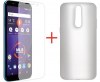 Θήκη σιλικόνης για το MLS MX PLUS 4G + Προστατευτική ζελατίνα Θήκη σιλικόνης για το MLS MX PLUS 4G + Προστατευτική ζελατίνα