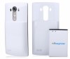 Extended Battery 3.85V 6000mAh with White Back Cover for LG G4 BL-51YF H818 (OEM) (BULK) Extended Battery 3.85V 6000mAh with White Back Cover for LG G4 BL-51YF H818 (OEM) (BULK)