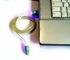 Φωτιζόμενο καλώδιο LED Micro USB Cable 1m Φωτιζόμενο καλώδιο LED Micro USB Cable 1m