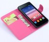 Huawei Ascend Y550 - Δερμάτινη Θήκη Πορτοφόλι Ρόζ (ΟΕΜ) Huawei Ascend Y550 - Δερμάτινη Θήκη Πορτοφόλι Ρόζ (ΟΕΜ)