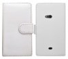 Nokia Lumia 625 Δερμάτινη Θήκη Πορτοφόλι Λευκό (OEM) Nokia Lumia 625 Δερμάτινη Θήκη Πορτοφόλι Λευκό (OEM)