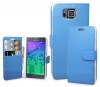 Samsung Galaxy Alpha G850f - Δερμάτινη Stand θήκη Πορτοφόλι Γαλάζιο (OEM) Samsung Galaxy Alpha G850f - Δερμάτινη Stand θήκη Πορτοφόλι Γαλάζιο (OEM)