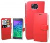 Samsung Galaxy Alpha G850f - Δερμάτινη Stand θήκη Πορτοφόλι Κόκκινο (OEM) Samsung Galaxy Alpha G850f - Δερμάτινη Stand θήκη Πορτοφόλι Κόκκινο (OEM)