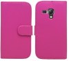 Samsung Galaxy S Duos 2 S7582 / Galaxy Trend Plus S7580 - Δερμάτινη Θήκη Πορτοφόλι Φούξια (OEM) Samsung Galaxy S Duos 2 S7582 / Galaxy Trend Plus S7580 - Δερμάτινη Θήκη Πορτοφόλι Φούξια (OEM)