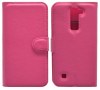 LG K7 X210 Θήκη Book Ancus Teneo ΜΕ Πίσω Κάλυμμα Σιλικόνης Φούξια ANCUS LG K7 X210 Θήκη Book Ancus Teneo ΜΕ Πίσω Κάλυμμα Σιλικόνης Φούξια ANCUS