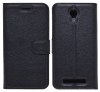 Book Case Ancus Teneo With TPU Back Cover for Doogee Valencia 2 Y100 / Y100 Pro Black (Ancus)