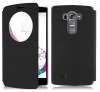 LG G4 Beat / G4S H735 - Δερμάτινη Stand θήκη Με Παραθυράκι Και Πίσω Πλαστικό Κάλυμμα Μαύρο (OEM) LG G4 Beat / G4S H735 - Δερμάτινη Stand θήκη Με Παραθυράκι Και Πίσω Πλαστικό Κάλυμμα Μαύρο (OEM)