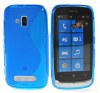 Nokia Lumia 610 Θήκη Gel TPU S-Line Μπλέ OEM Nokia Lumia 610 Θήκη Gel TPU S-Line Μπλέ OEM