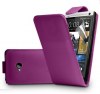 Δερμάτινη Θήκη Flip για HTC One Μώβ (OEM) Δερμάτινη Θήκη Flip για HTC One Μώβ (OEM)
