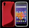 Θήκη TPU GEL S-Line για Alcatel One Touch Idol 3 (4.7) Κόκκινο (OEM) Θήκη TPU GEL S-Line για Alcatel One Touch Idol 3 (4.7) Κόκκινο (OEM)