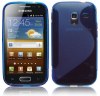 Samsung Galaxy Ace 2 I8160 Θήκη Σιλικόνης TPU S-Line Μπλε Samsung Galaxy Ace 2 I8160 Θήκη Σιλικόνης TPU S-Line Μπλε