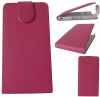 Sony Xperia Z Leather Flip Case - Magenta Sony Xperia Z Leather Flip Case - Magenta