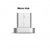 Magnetic USB cable connector tip Micro-USB male (9 pin) Magnetic USB cable connector tip Micro-USB male (9 pin)