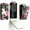 Nokia Asha 206 - Δερμάτινη Θήκη Flip Γκρί Με Ρόζ Λουλούδια (OEM) Nokia Asha 206 - Δερμάτινη Θήκη Flip Γκρί Με Ρόζ Λουλούδια (OEM)